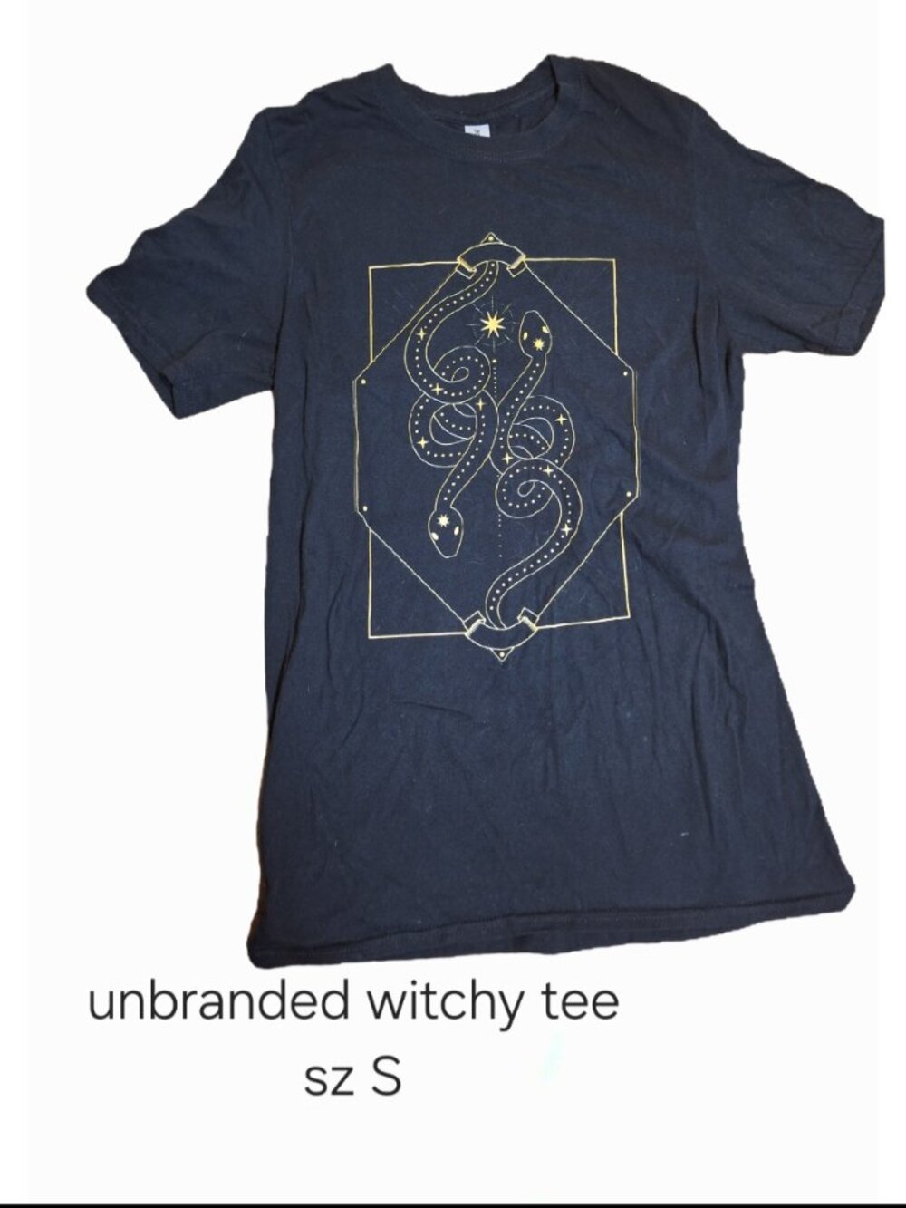 Witchy Snake Tee sz S